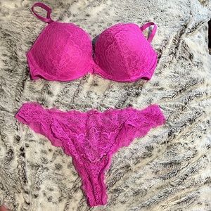 VICTORIA’s SECRET DREAM ANGEL PANTY AND BRA SET
